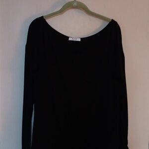 MidiDress In Jet Black Jersey